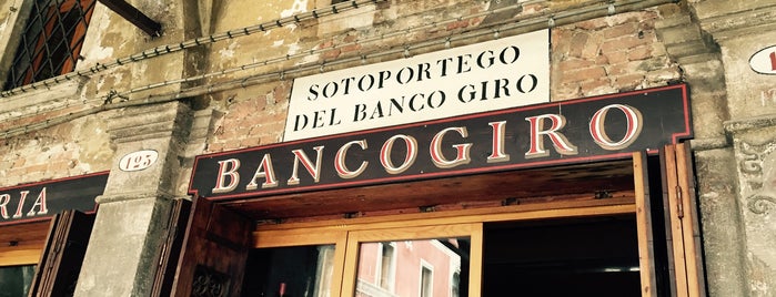 Bancogiro is one of Venice's Must-Visits.