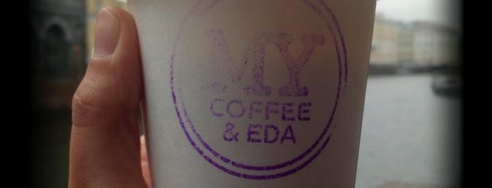 My coffee and eda is one of Tempat yang Disukai Yunna.