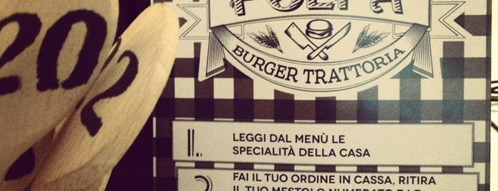 Polpa Burger Trattoria is one of Milano.