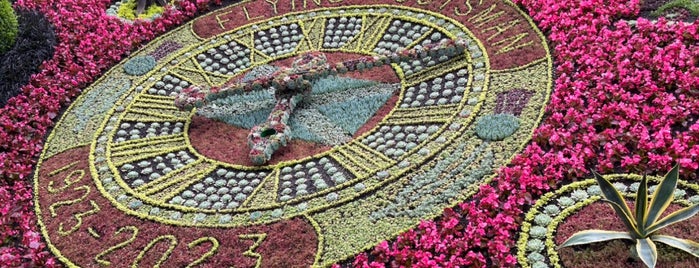 Floral Clock is one of UK Trip July 23.