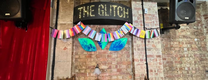 The Glitch is one of London Cafes.