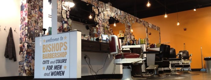 Bishops Barbershop is one of Lieux qui ont plu à Scott.