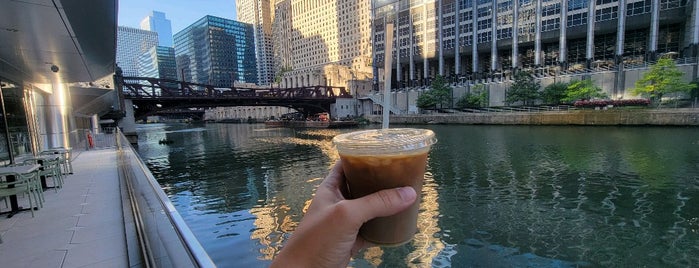 Cafe By The River is one of Chicago Coffee.