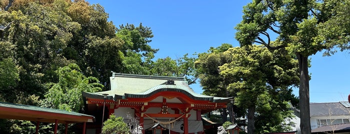 熊野神社 is one of 御朱印.