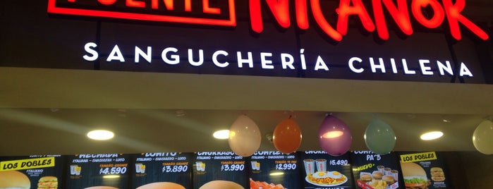 Fuente Nicanor is one of Mall Costanera Center.