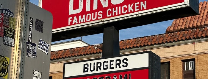 Dino's Chicken and Burgers is one of Burgers.