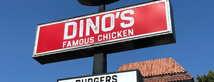 Dino's Chicken and Burgers is one of Breakfast/Brunch/Lunch.