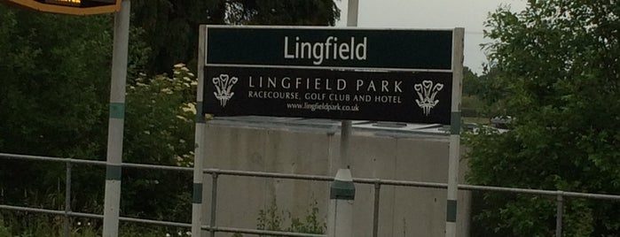 Lingfield Railway Station (LFD) is one of England Rail Stations - Surrey.