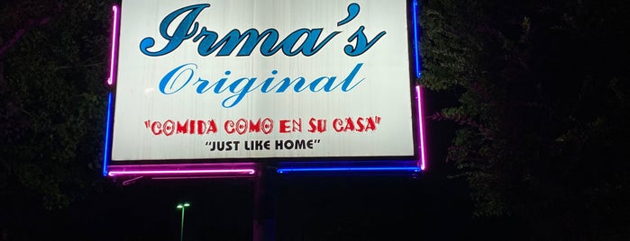 Irma's is one of HOU Scene.