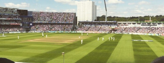 Edgbaston Cricket Ground is one of We <3 Birmingham.