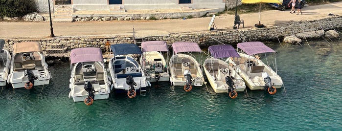 Fiskardo Marina is one of Cephalonia island.