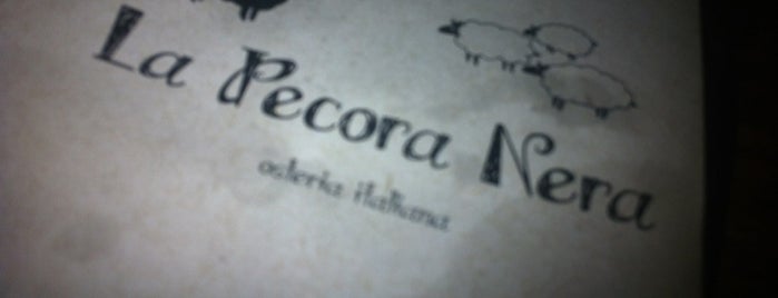 La Pecora Nera is one of Restaurantes que recomendo.