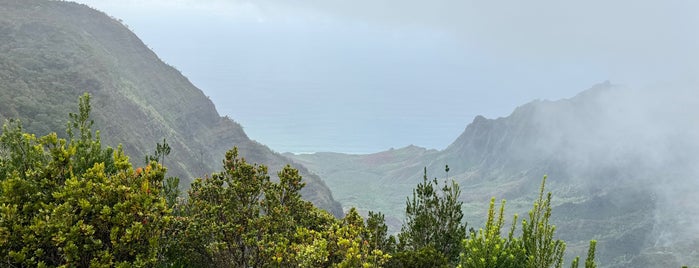 Pu’u O Kila Lookout is one of Kauai.