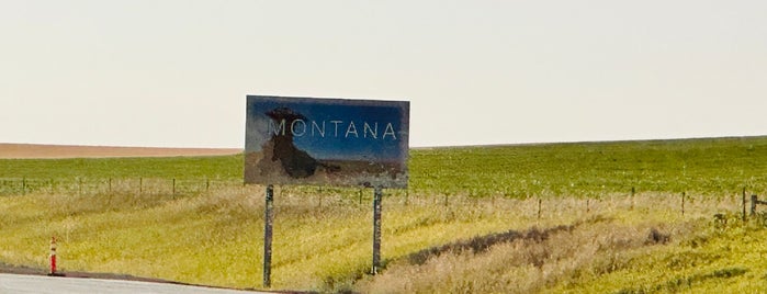 Montana / North Dakota State Line is one of Truck.