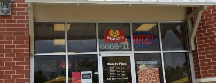 Marco's Pizza is one of Top Tallahassee Restaurants.