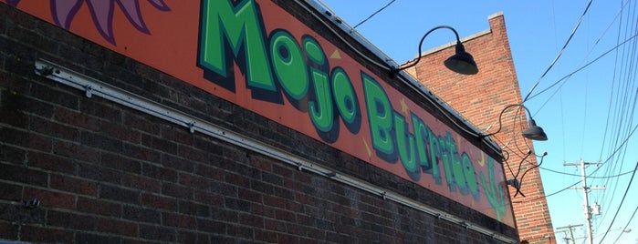 Mojo Burrito is one of สถานที่ที่บันทึกไว้ของ Kimmie.