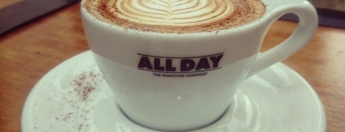 All Day Roasting Company is one of Cafe：松山、信義、大安(北).