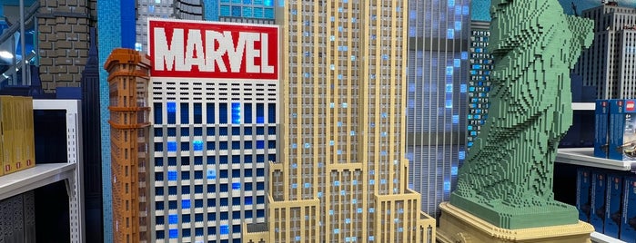 The LEGO Store is one of Emily NYC.