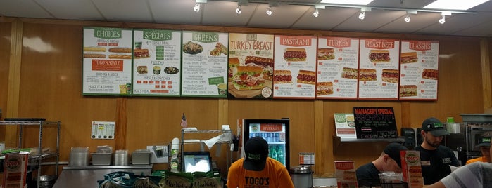 TOGO'S Sandwiches is one of Locais curtidos por Jared.