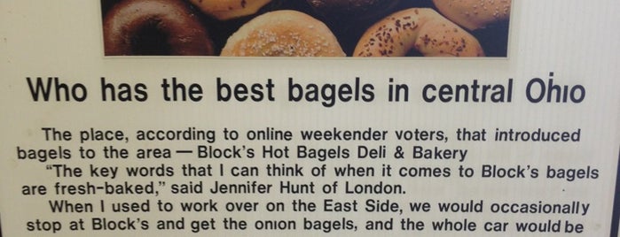 Block's Bagels is one of Lieux qui ont plu à jiresell.