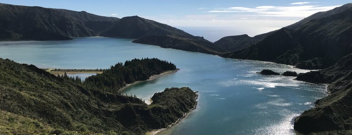 Lagoa do Fogo is one of Sao Miguel (Azores).