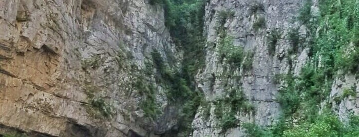 Юпшарский каньон is one of Abkhazia.