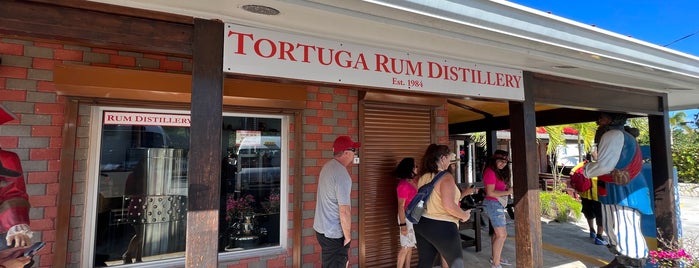 Tortuga Rum Company is one of Grand Caymans.