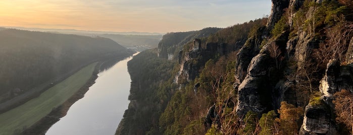 Felsenburg Neurathen is one of Sächsische Schweiz.