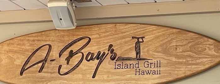 A-Bay's Island Grill is one of Big Island.