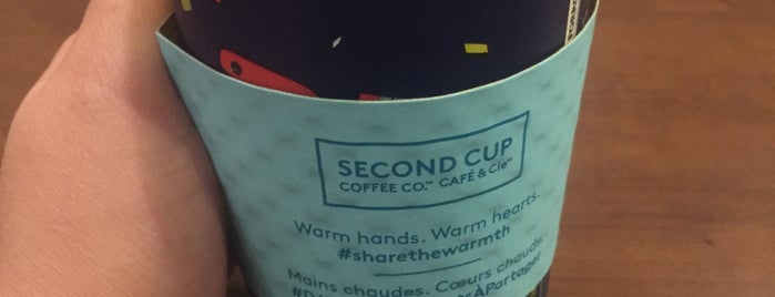 Second Cup is one of Coffee places.