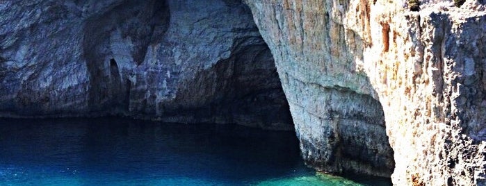 Blue Caves is one of ^^Greece ☀️🏖⛴^^.