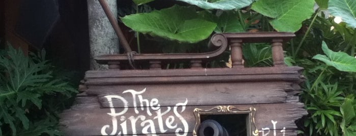 The Pirates League is one of Disney World/Islands of Adventure.