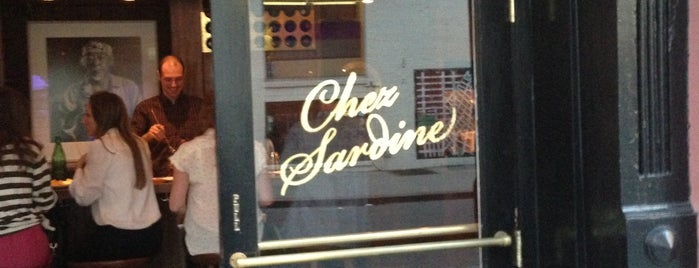Chez Sardine is one of NYC- My Restaurant Recs.