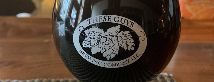 These Guys Brewing Co. is one of Mystic, CT.