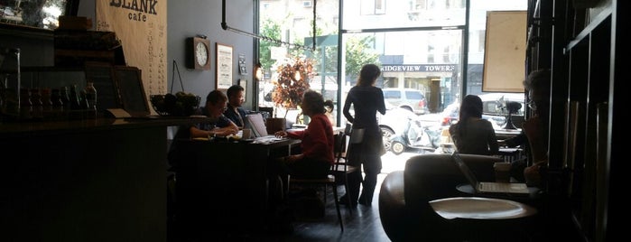 Blank Cafe is one of Locais salvos de Julia.