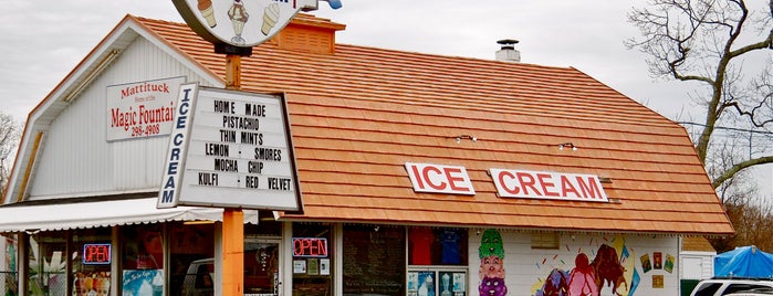 Magic Fountain Ice Cream is one of The North Fork.