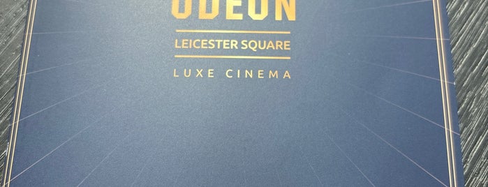 ODEON Luxe is one of London Cinemas.