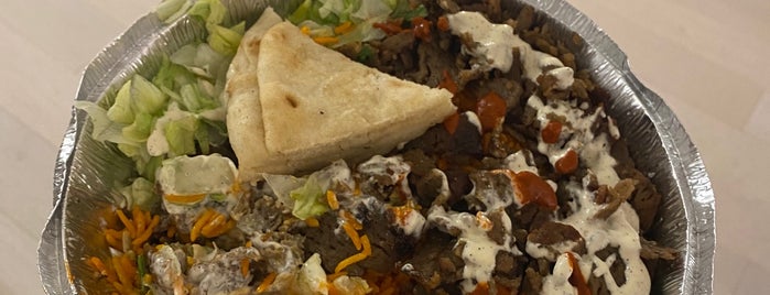 The Halal Guys is one of NYC Eats.