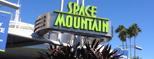 space mountain is one of places.