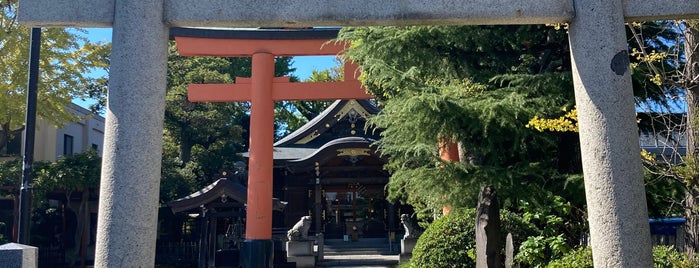新宿 日枝神社 is one of 足立区葛飾区江戸川区の行きたい神社.