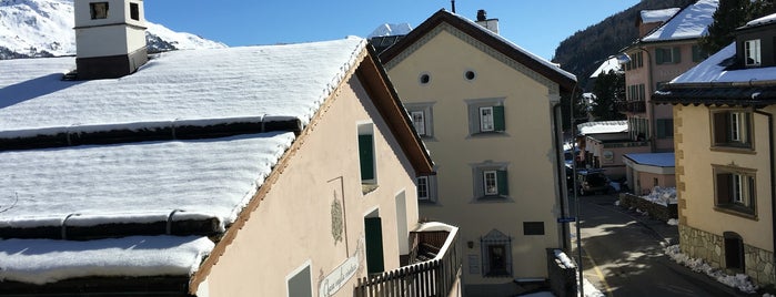 Albana Silvaplana Hotel Maloja is one of The Dog's Bollocks' St Moritz.