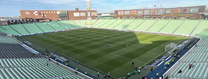 Territorio Santos Modelo Estadio is one of Estadios de Futbol en México.