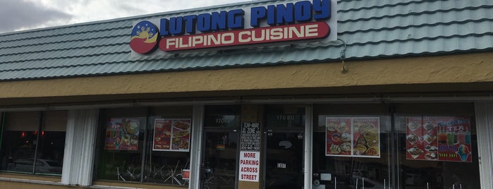 Lutong Pinoy Filipino Cuisine is one of We went to Miami for a cuban sandwich.