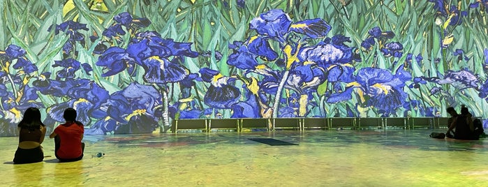 Immersive Van Gogh Exhibit is one of Tempat yang Disukai Sunaina.