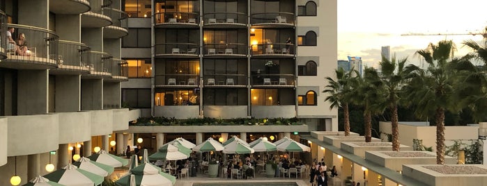 The Calile Hotel is one of New Brisbane.