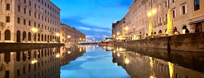 Canal Grande is one of Triest.