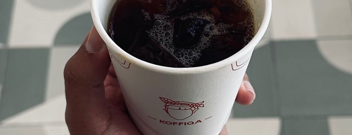 Koffiqa Coffee Roasters is one of Coffee, tea & sweets (Khobar).