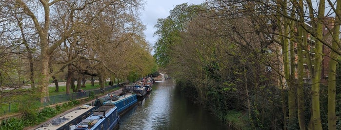 Regent's Canal is one of Amedeo's spots.