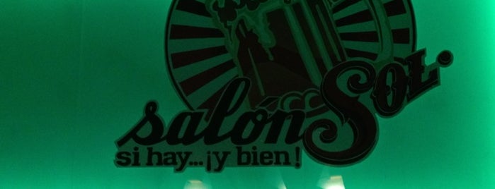 Salón Sol is one of Pa' beber.
