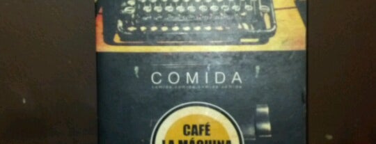 Café La Máquina is one of Warhol Badge Lima.